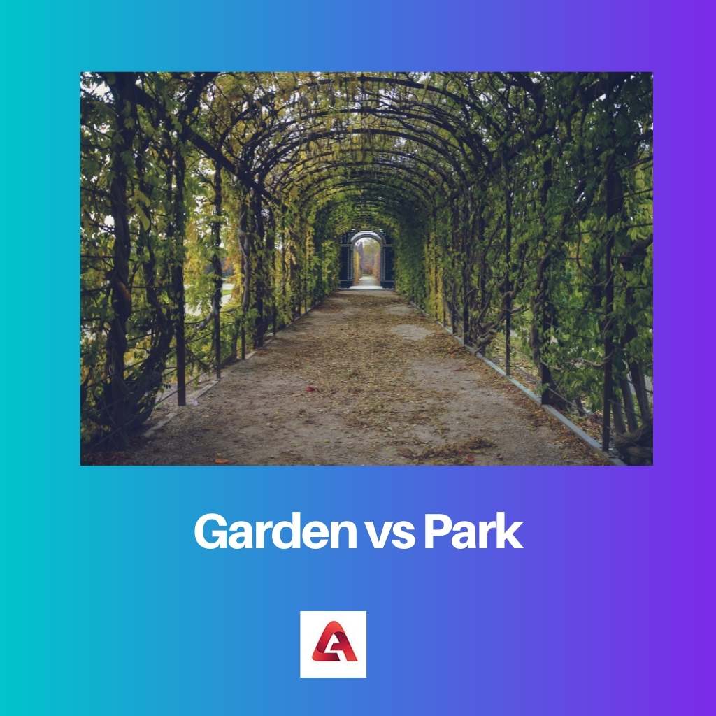 Garden vs Park