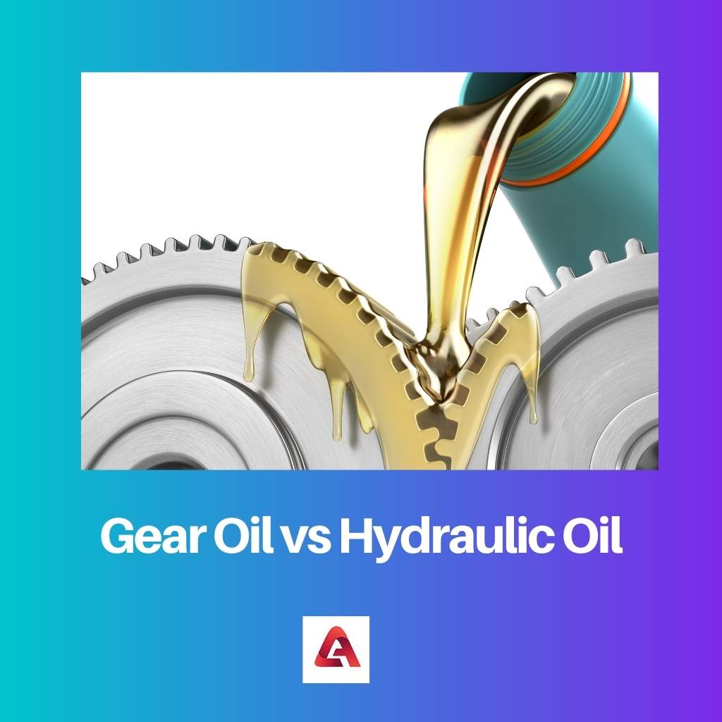 Gear Oil vs Hydraulic Oil