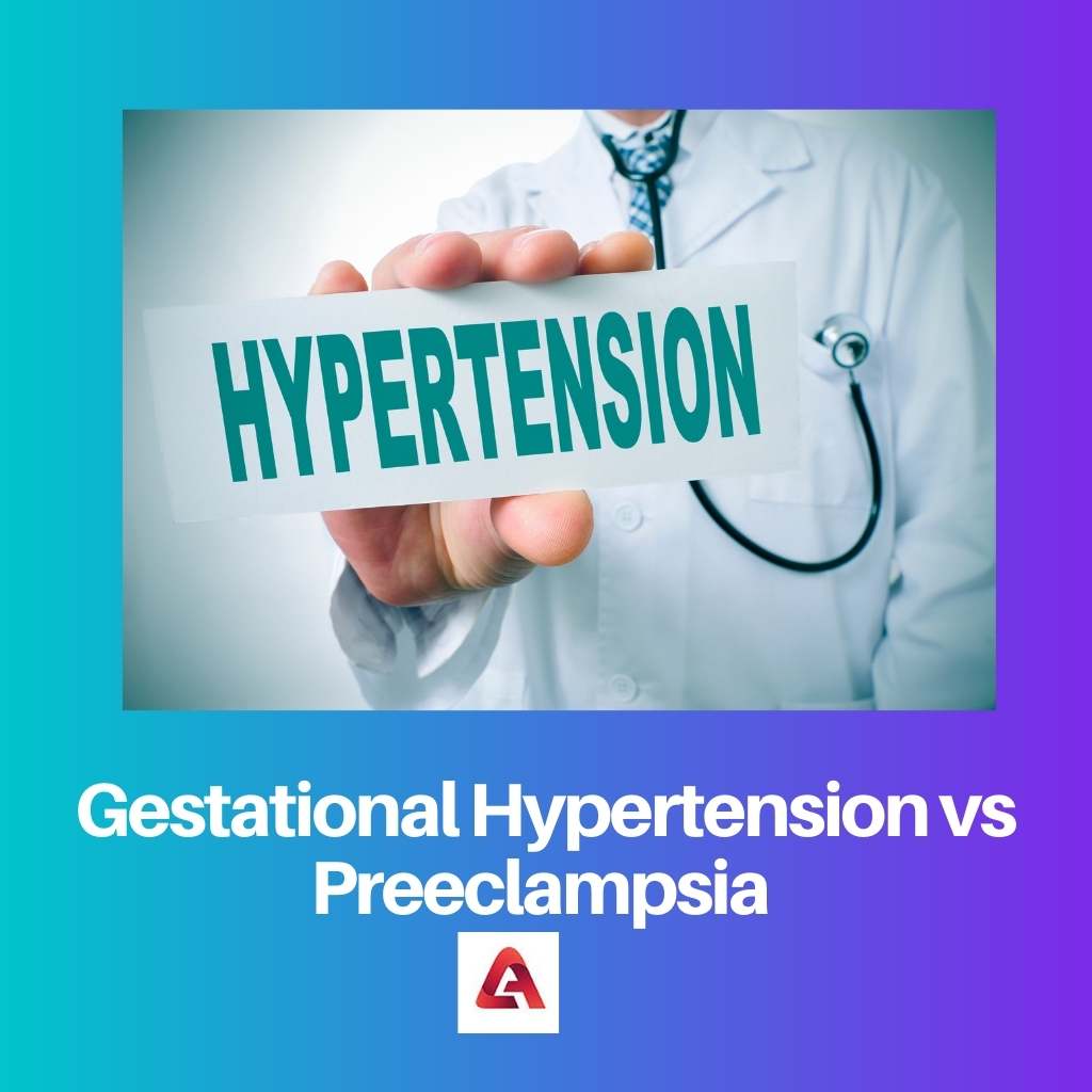 Gestational Hypertension vs Preeclampsia