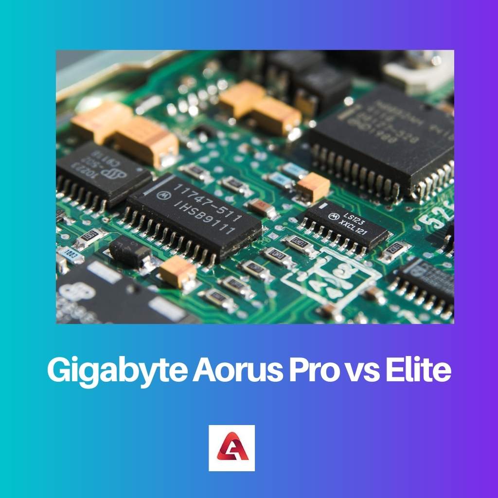 Gigabyte Aorus Pro vs Elite