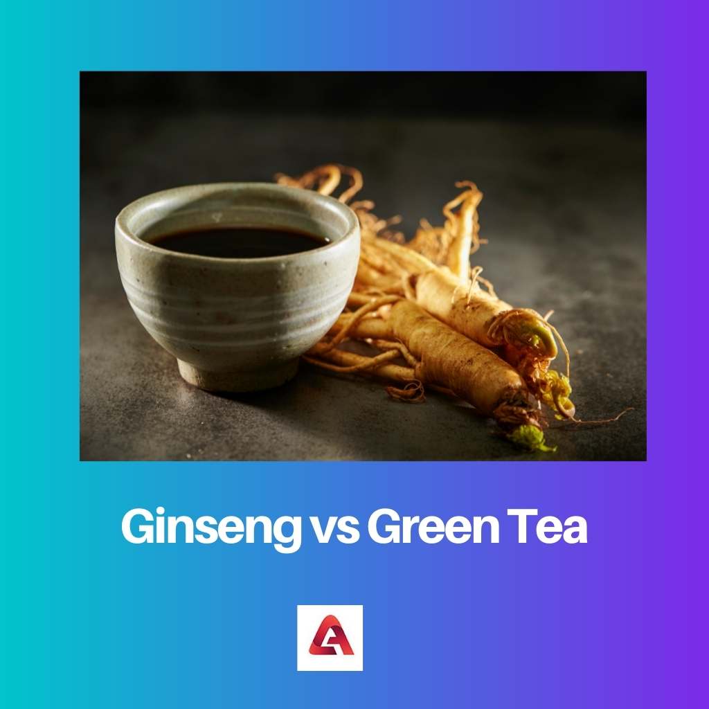 Ginseng vs Green Tea