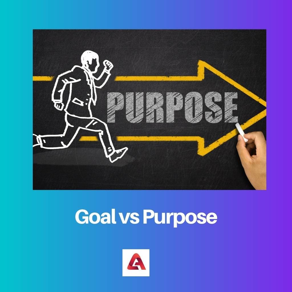Goal vs Purpose