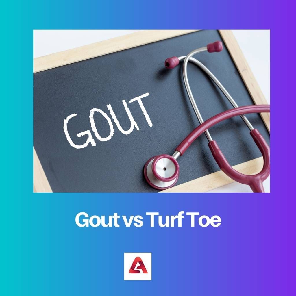 Gout vs Turf Toe