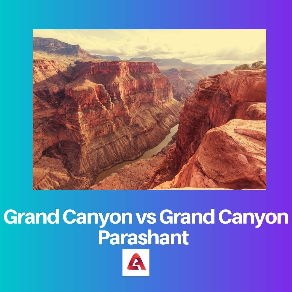 Grand Canyon vs Grand Canyon Parashant
