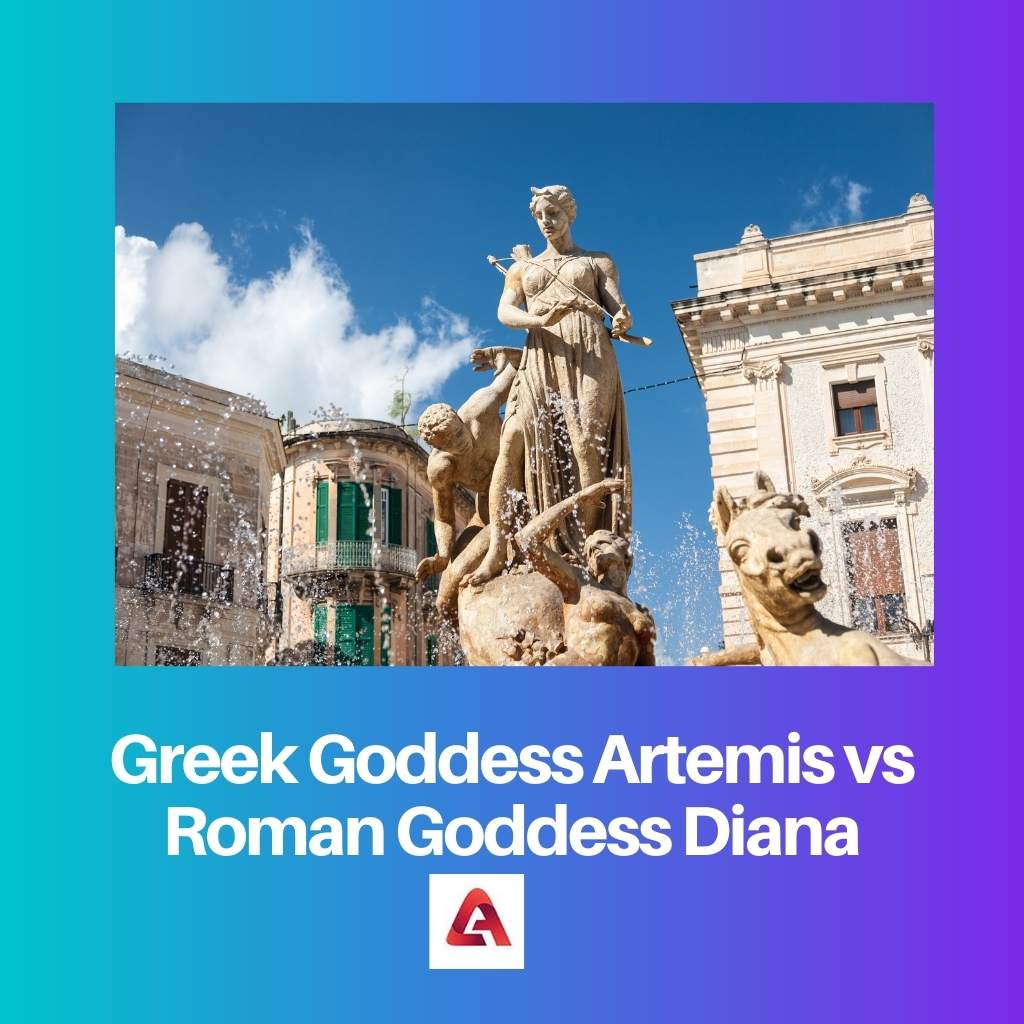 Greek Goddess Artemis vs Roman Goddess Diana