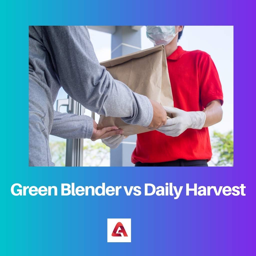 Green Blender vs Daily Harvest