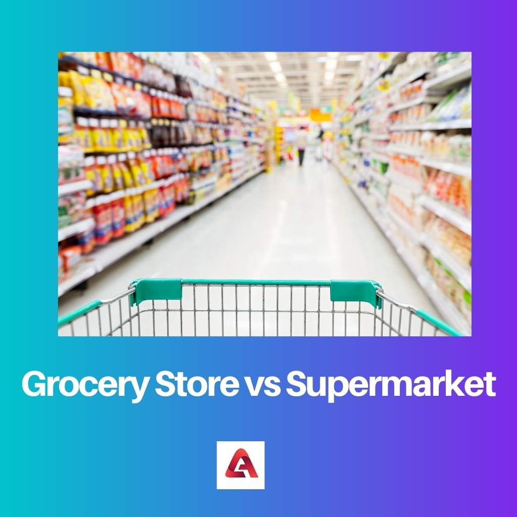 Grocery Store vs Supermarket