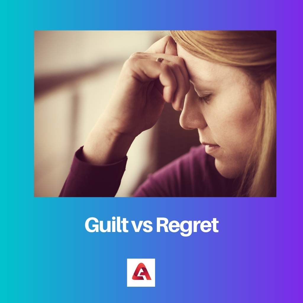 Guilt vs Regret