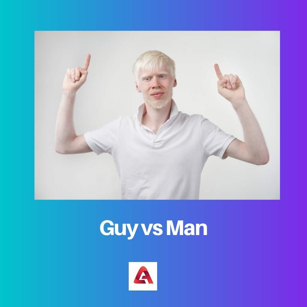 Guy vs Man