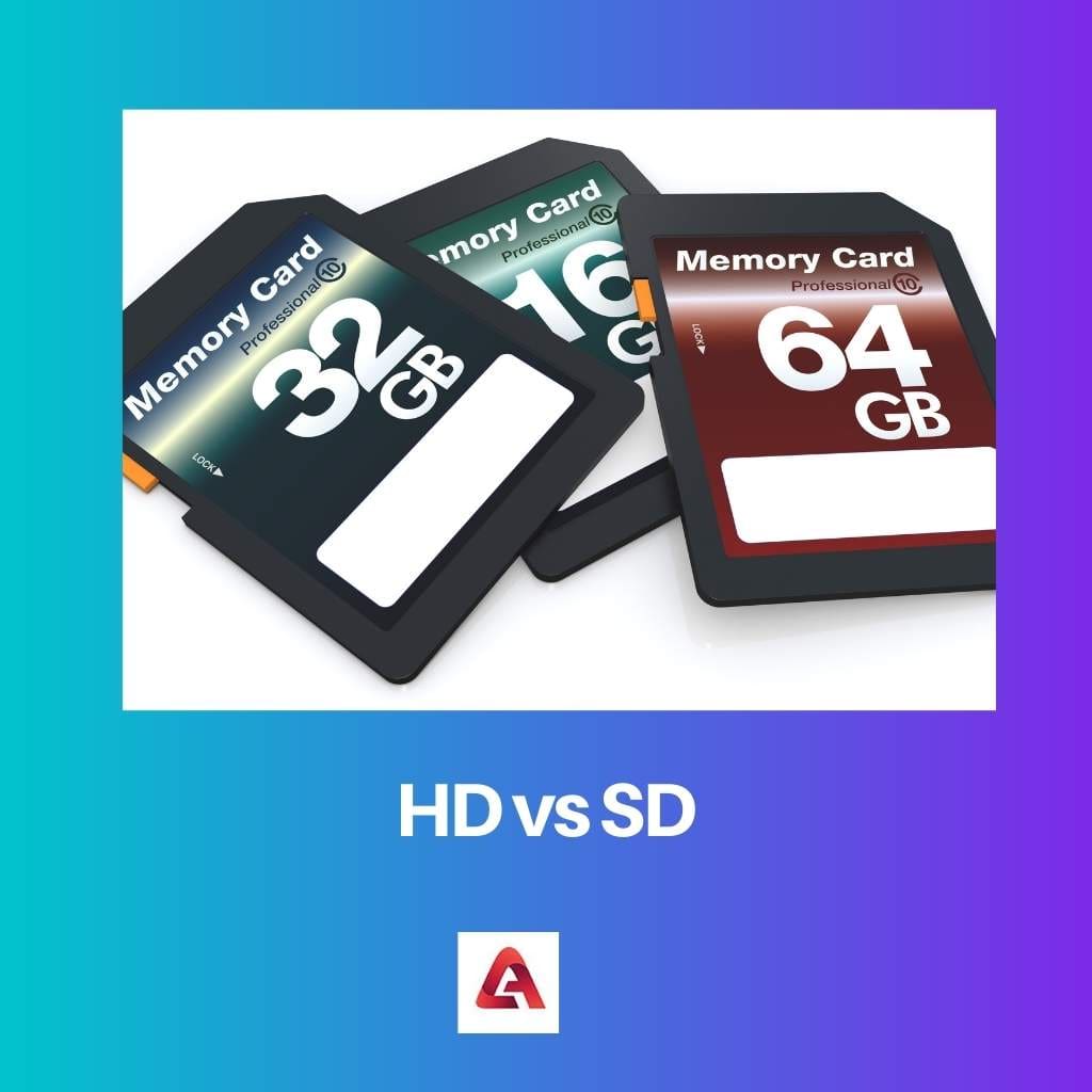 HD vs SD