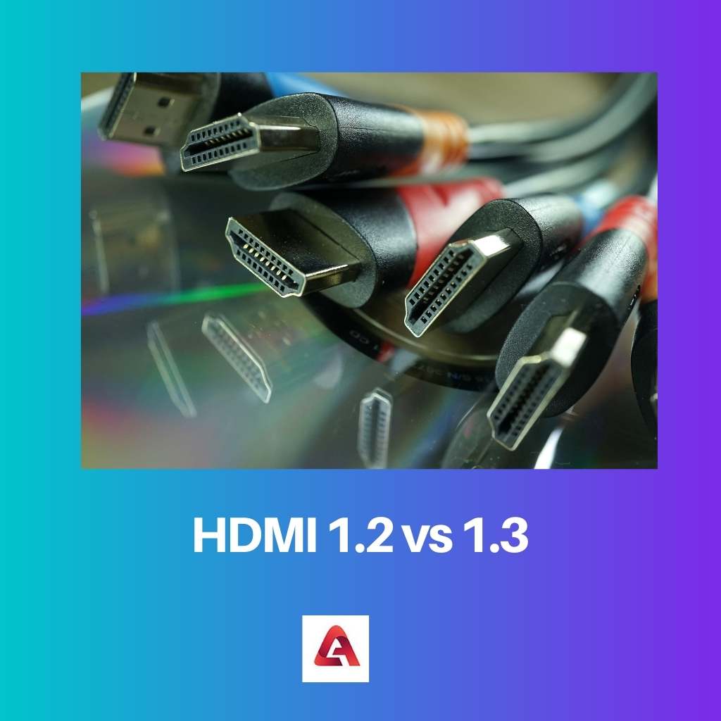 HDMI 1.2 vs 1.3