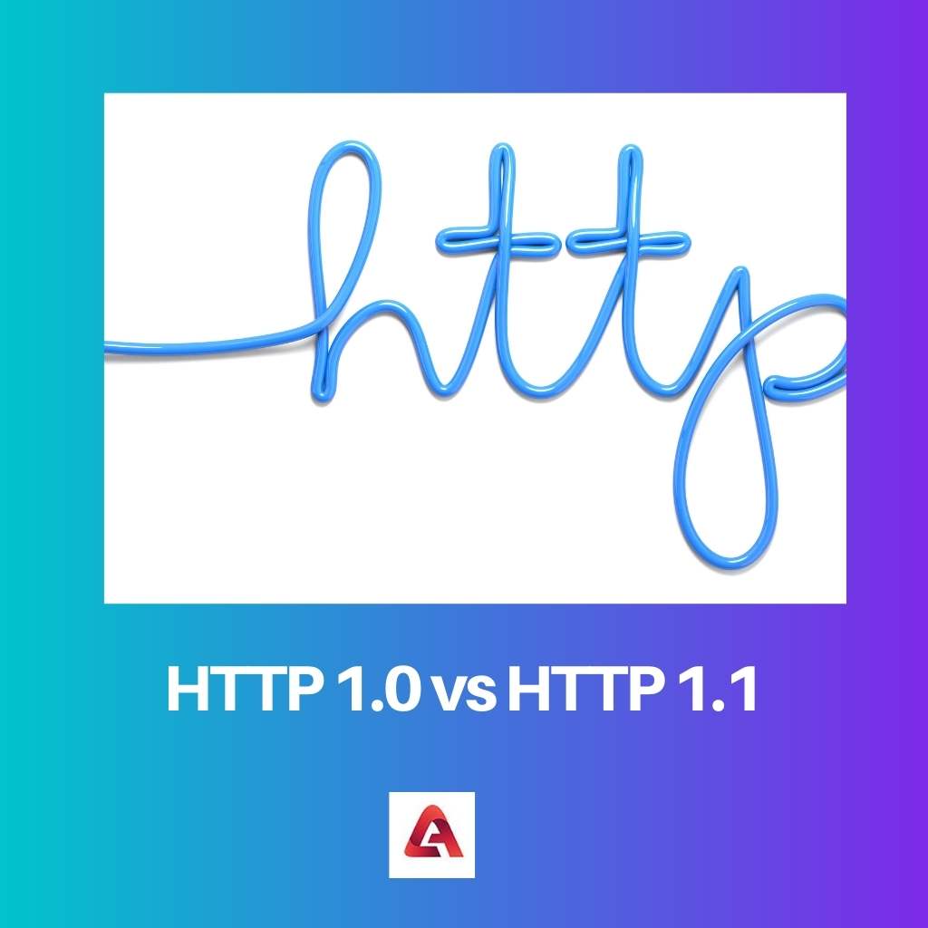 HTTP 1.0 vs HTTP 1.1