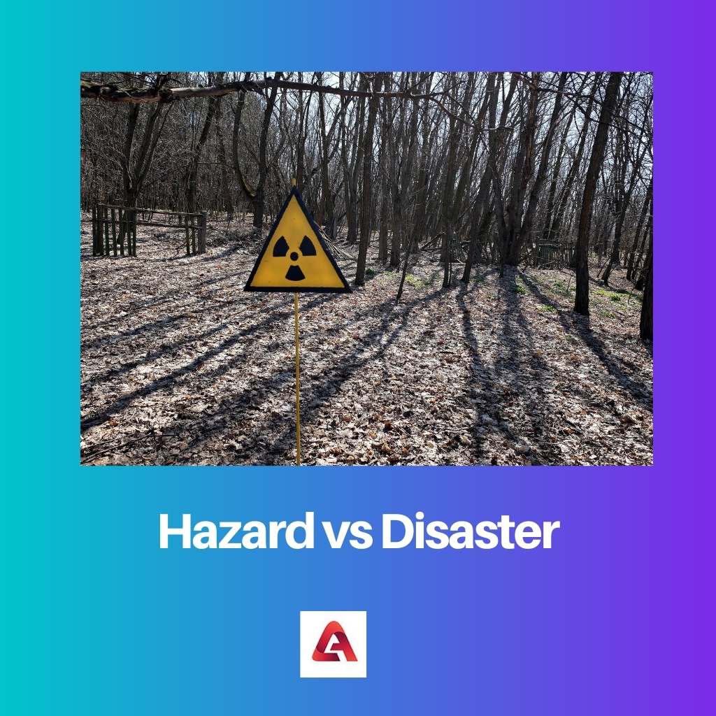 Hazard vs Disaster