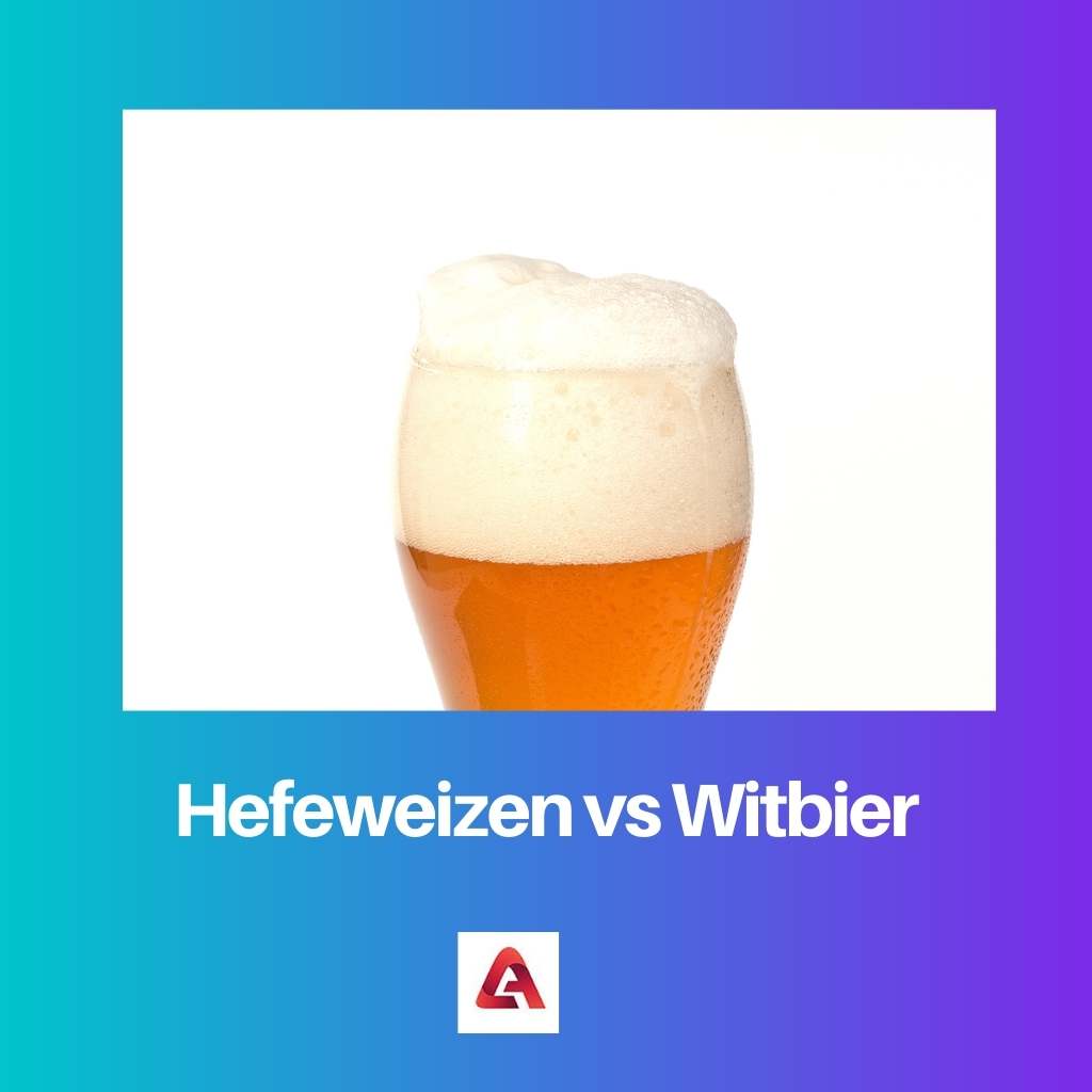 Hefeweizen vs Witbier
