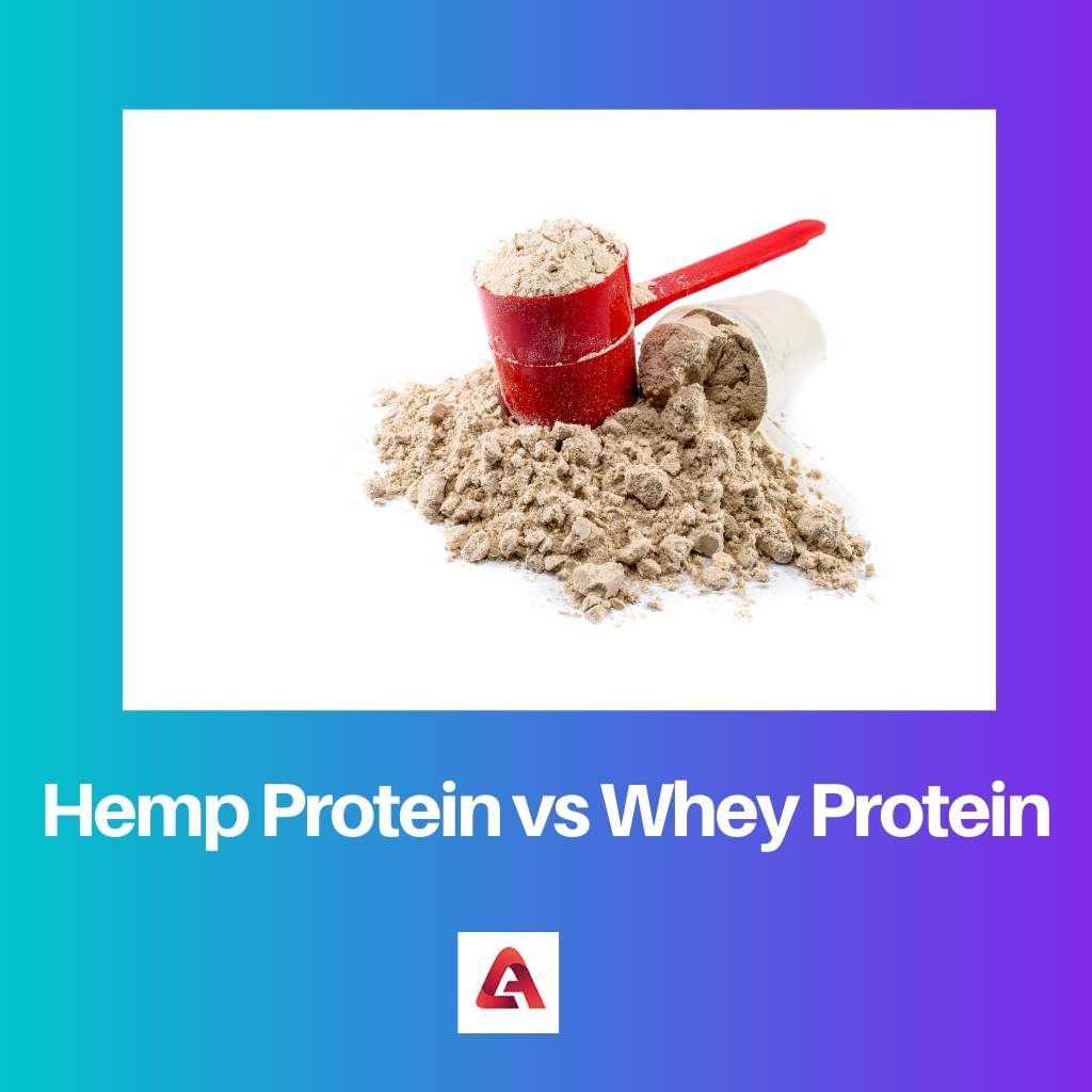 Hemp Protein vs Whey Protein