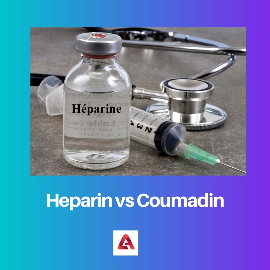 Heparin vs Coumadin