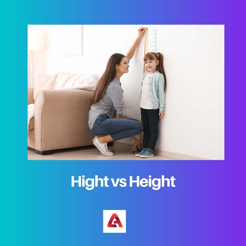 Hight vs Height