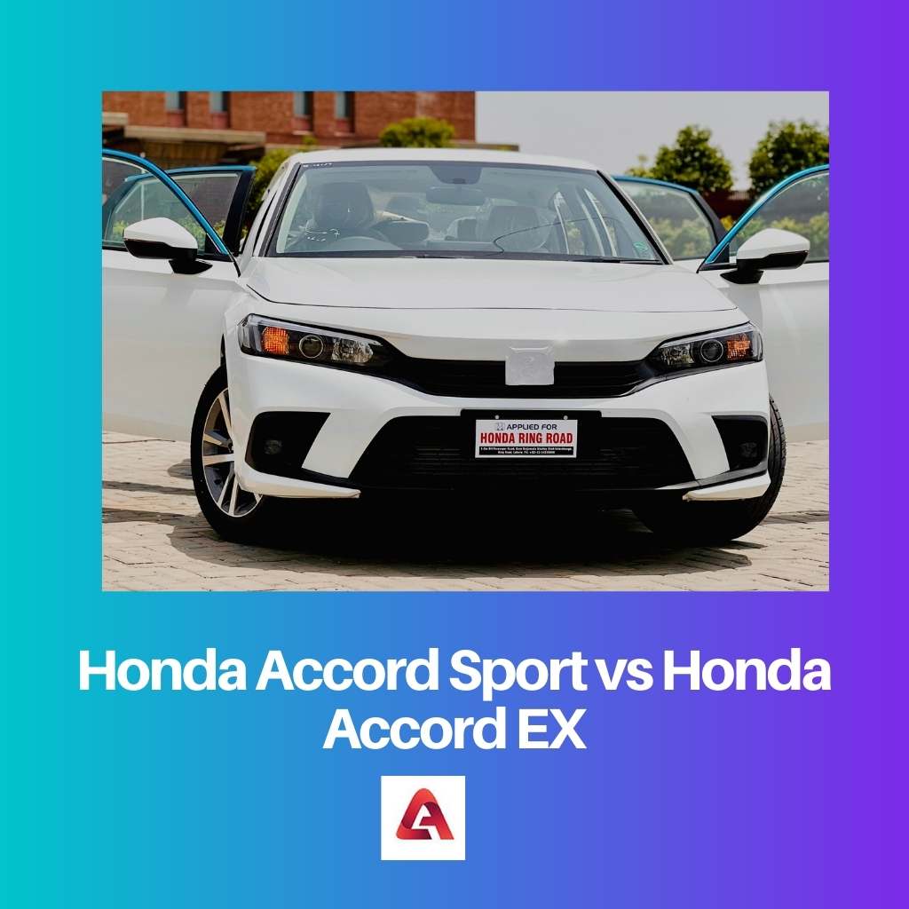 Honda Accord Sport vs Honda Accord EX