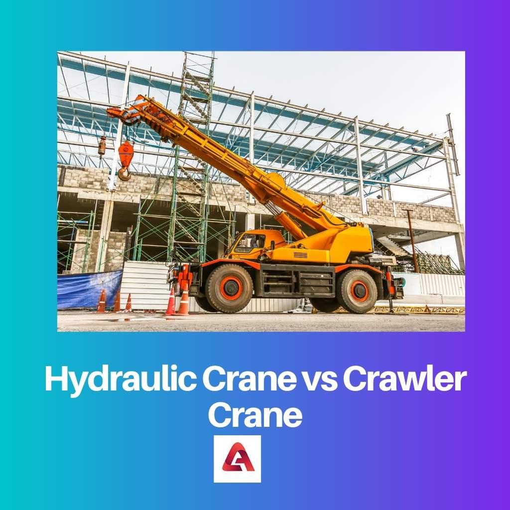 Hydraulic Crane vs Crawler Crane