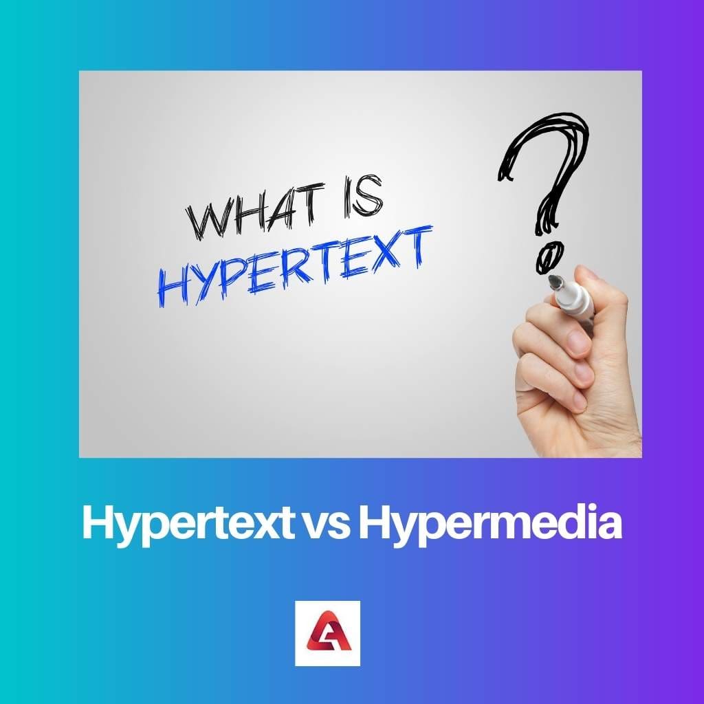 Hypertext vs Hypermedia