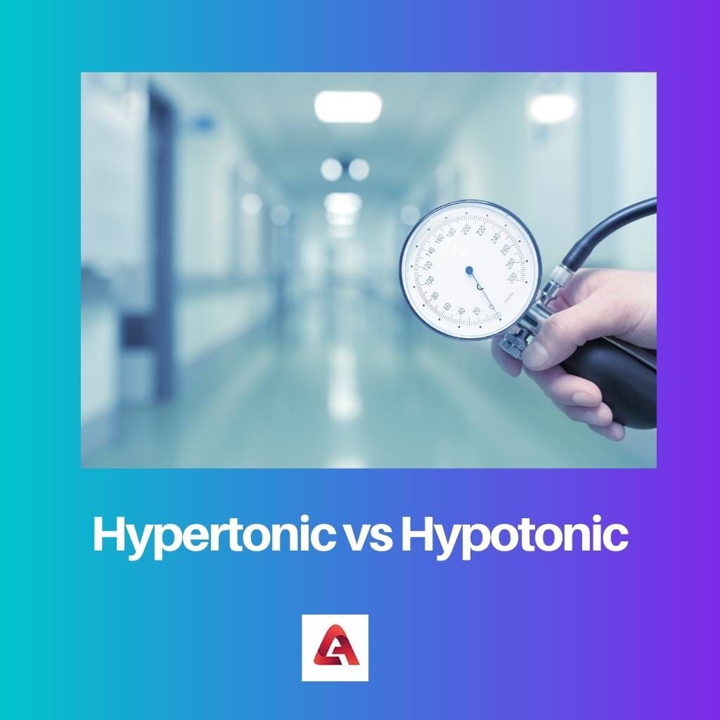 Hypertonic vs Hypotonic