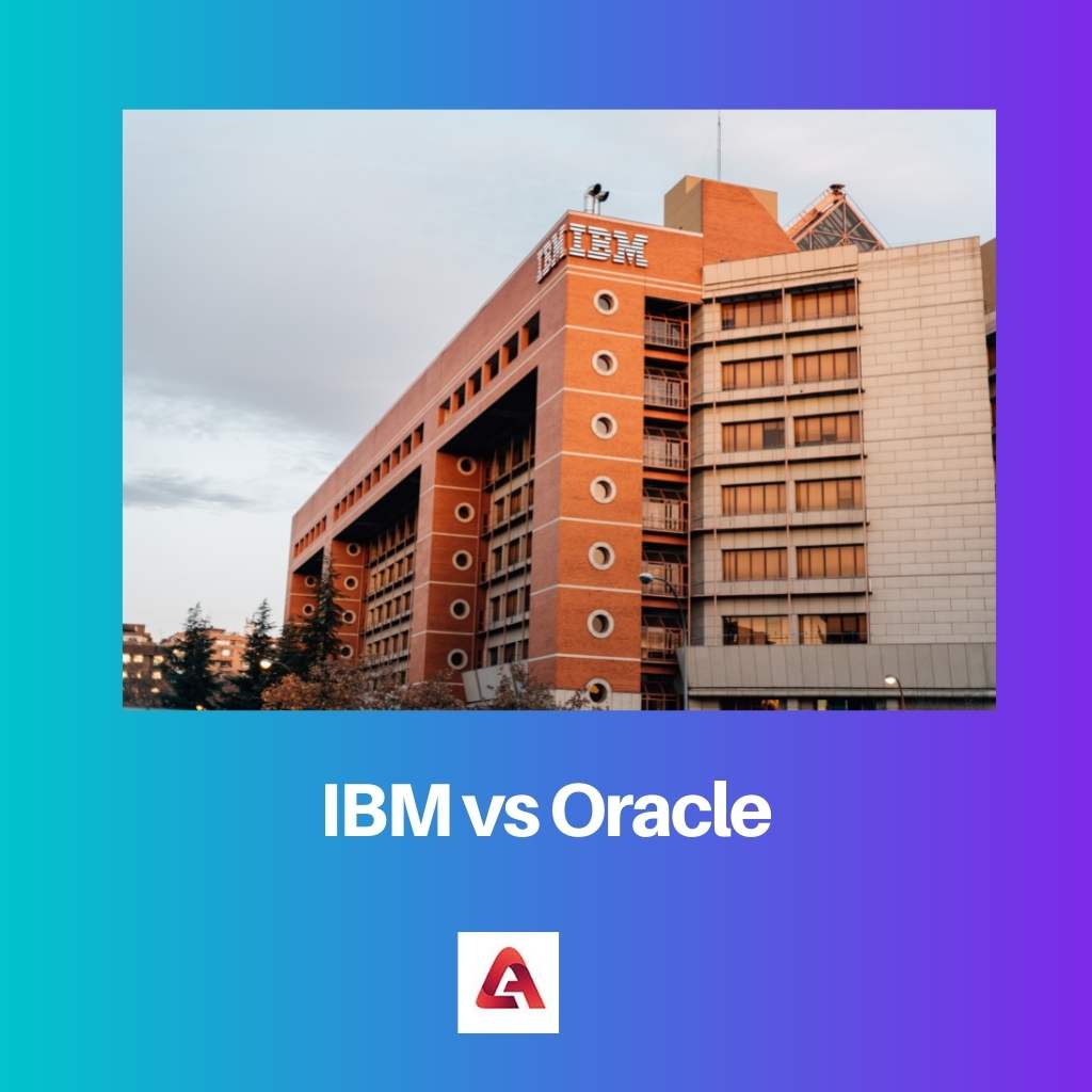 IBM vs Oracle
