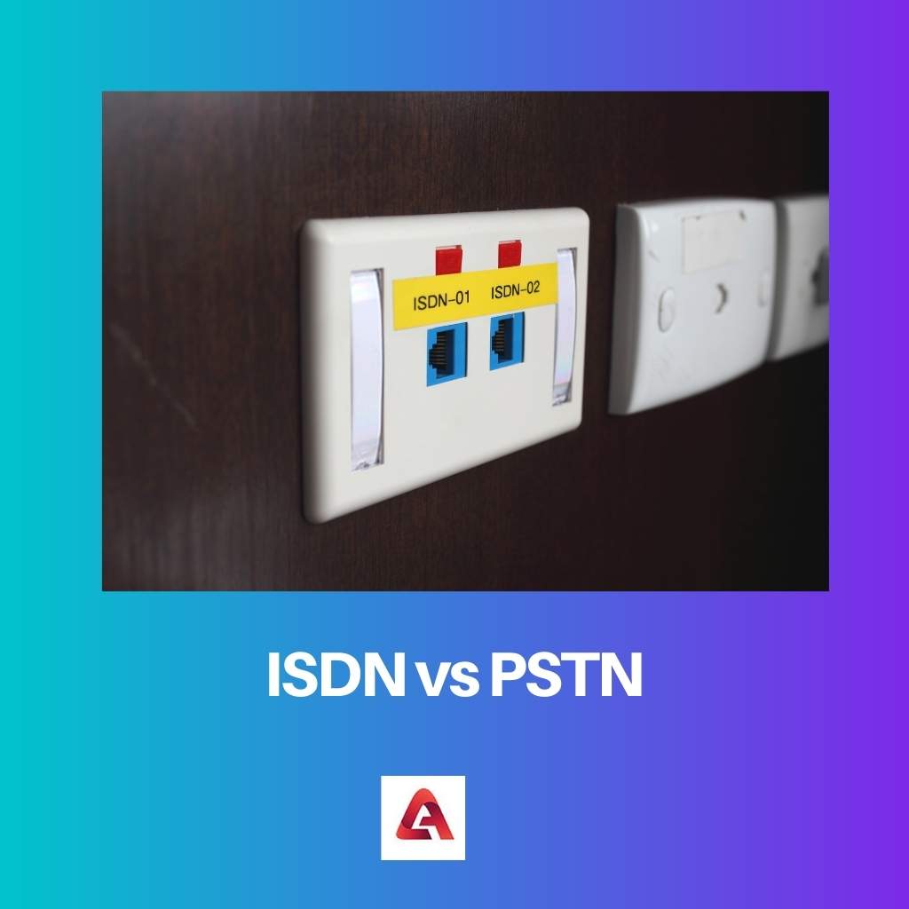 ISDN vs PSTN