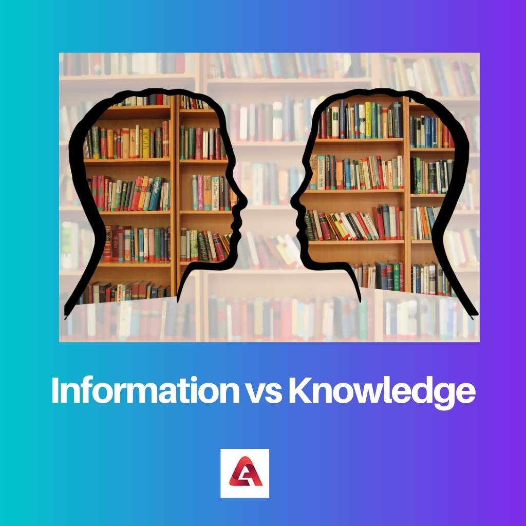 Information vs Knowledge