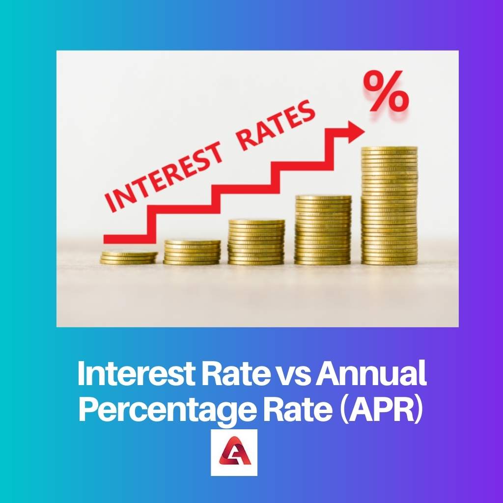 Interest Rate vs Annual Percentage Rate APR