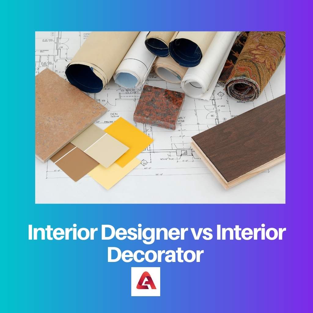 Interior Designer vs Interior Decorator