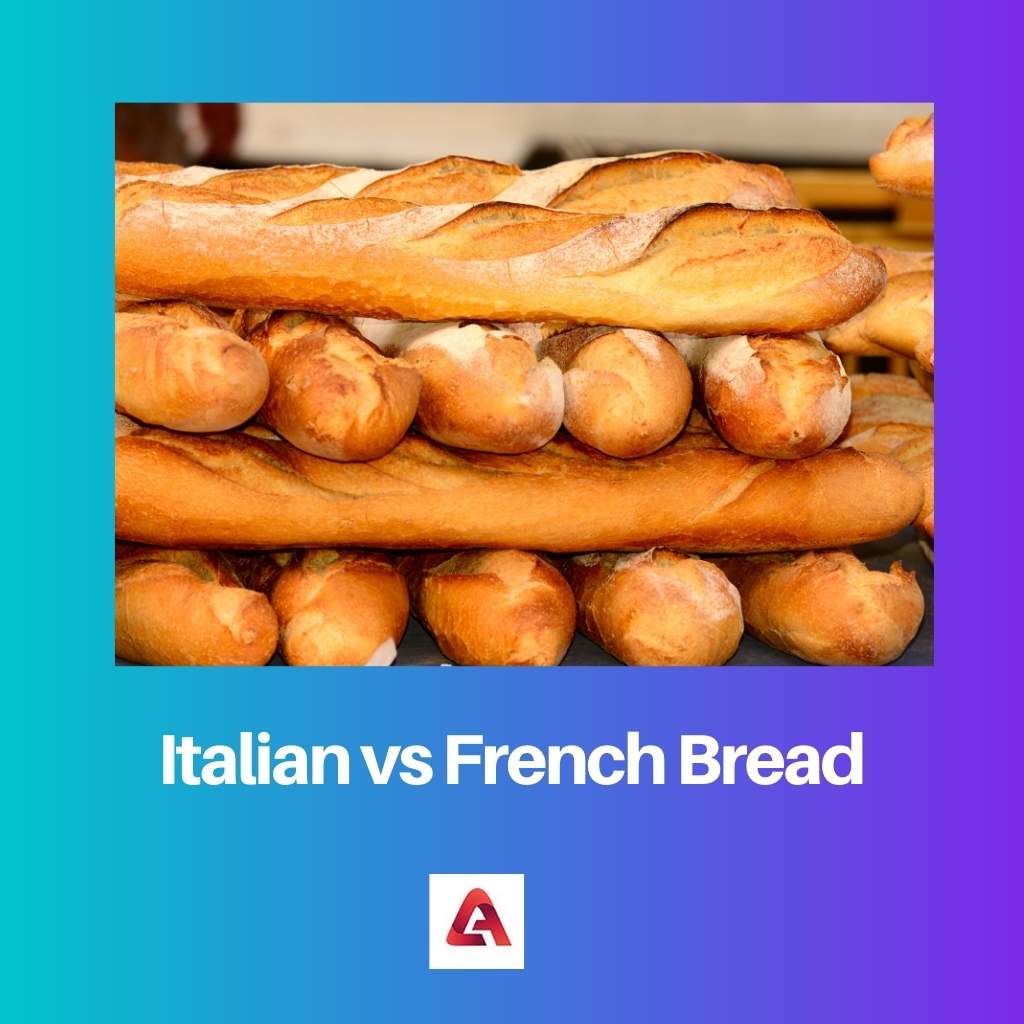 Italian vs French Bread