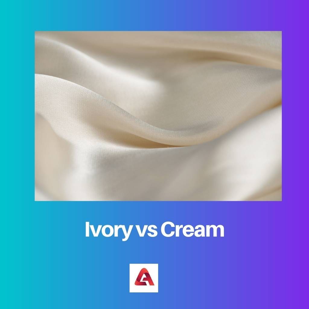 Ivory vs Cream