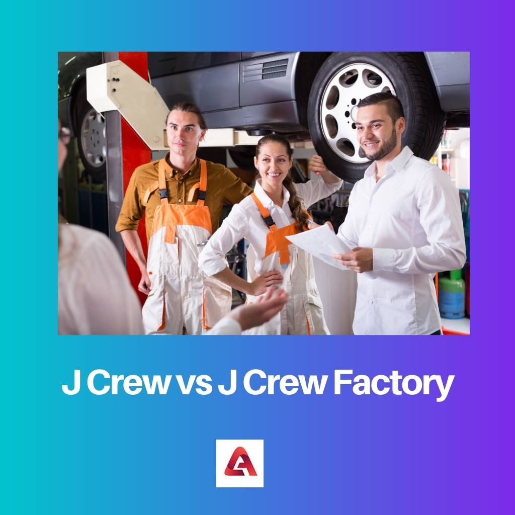 J Crew vs J Crew Factory