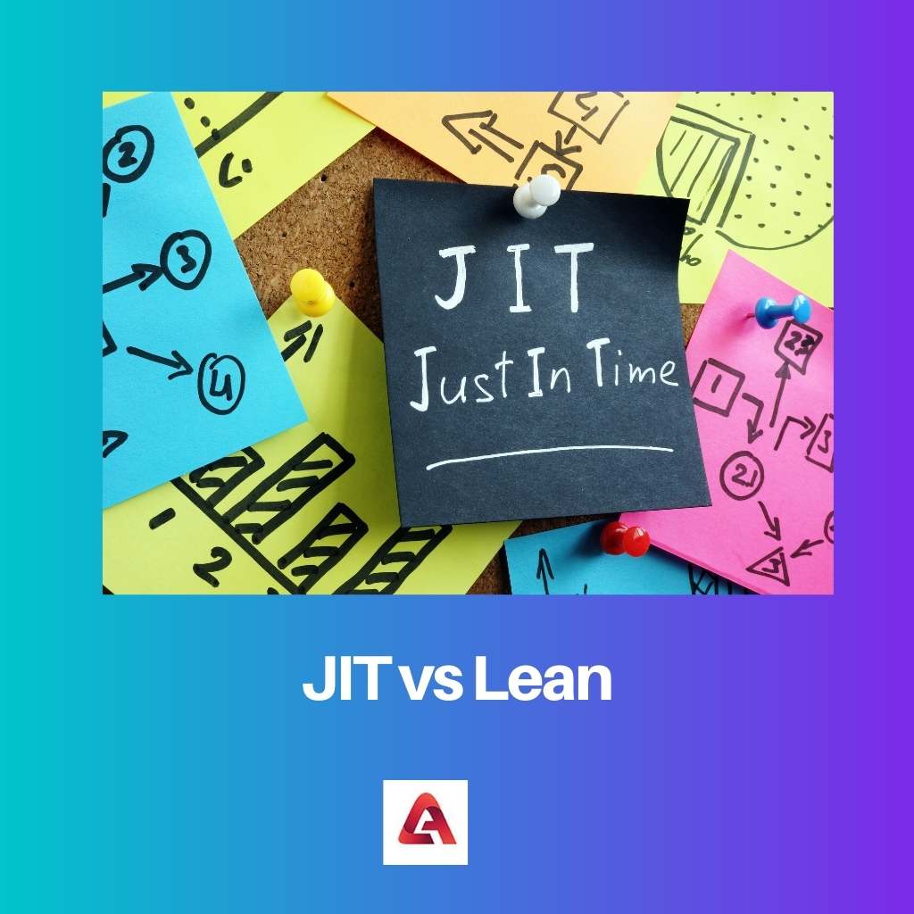 JIT vs Lean