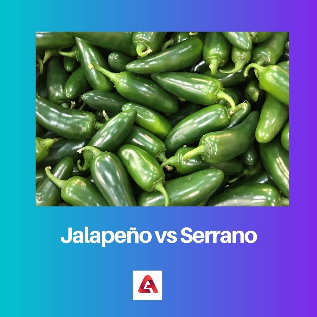Jalapeno vs Serrano