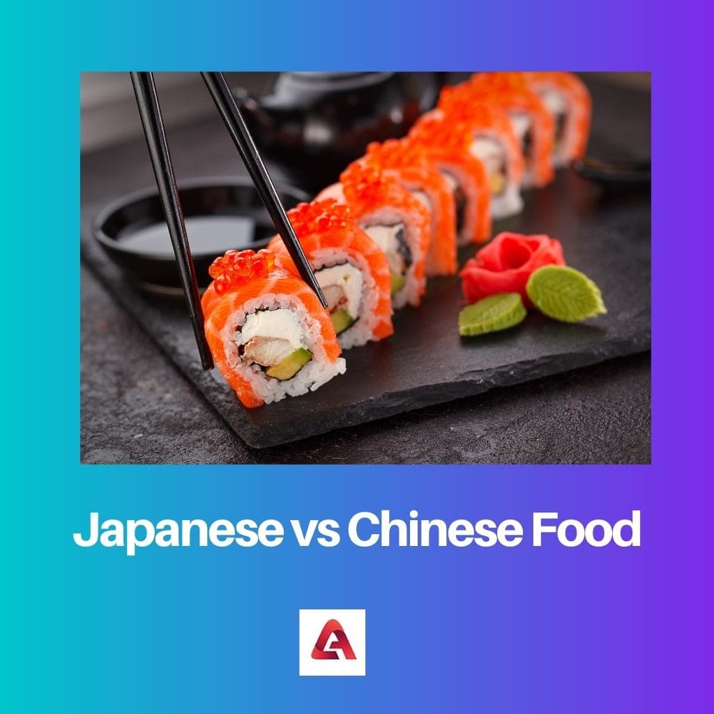 Japanese vs Chinese Food