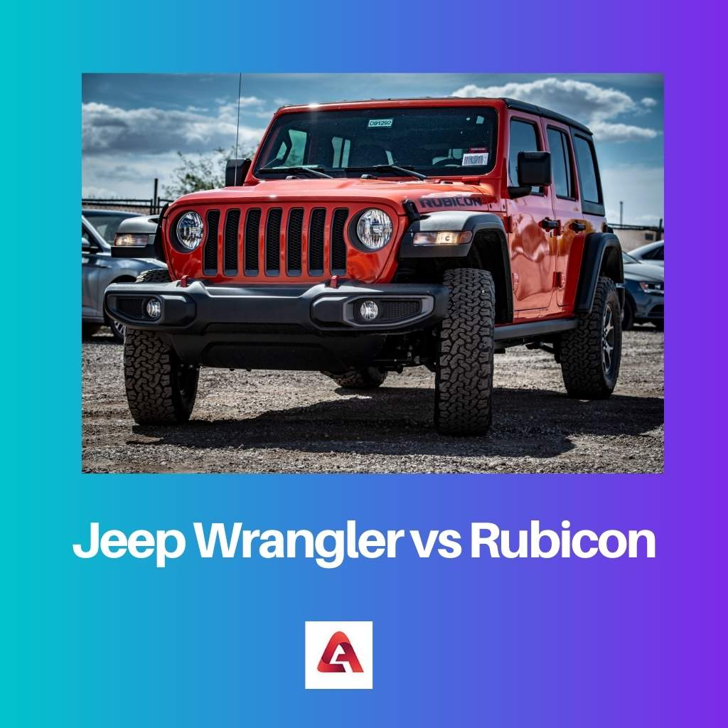Jeep Wrangler vs Rubicon