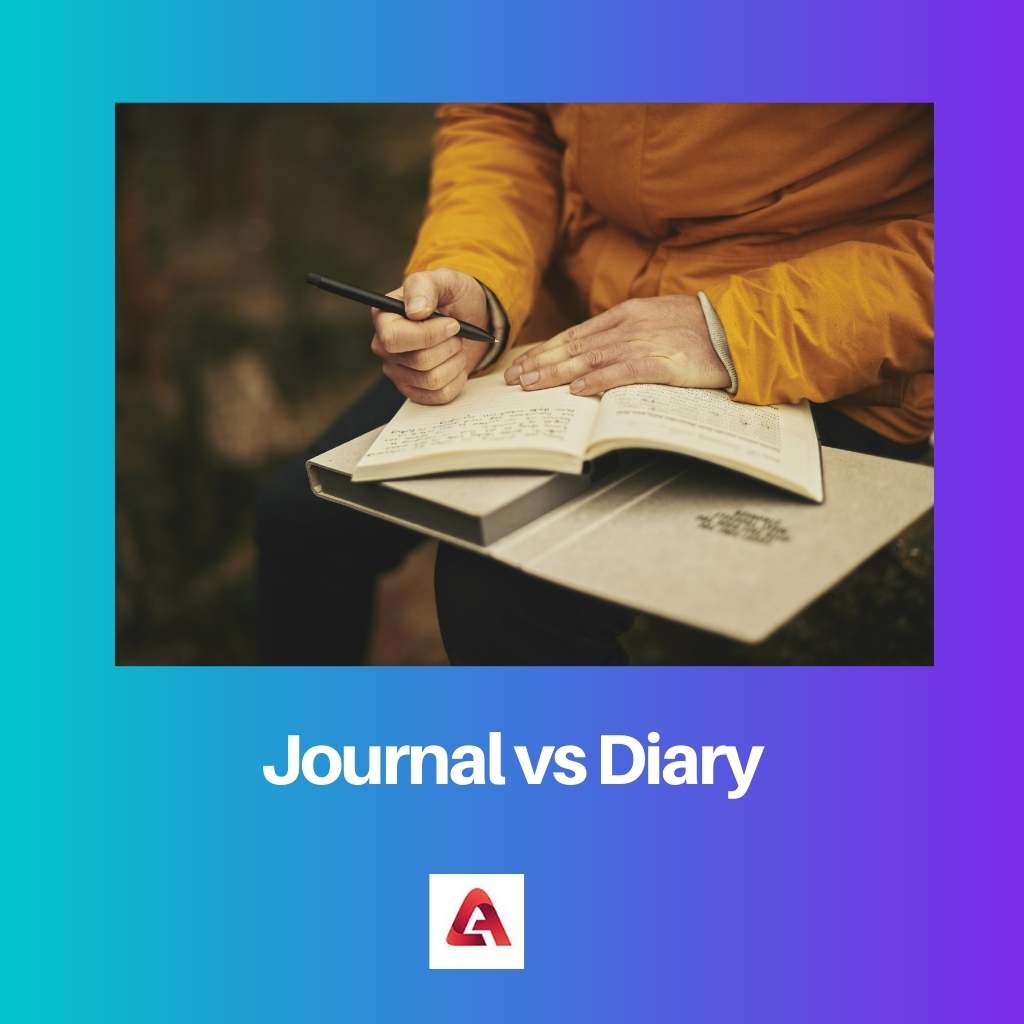 Journal vs Diary