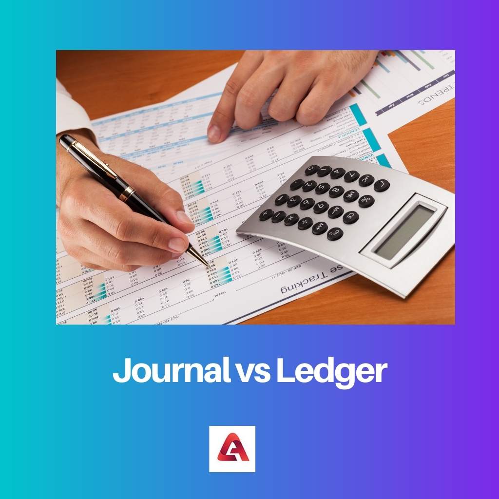 Journal vs Ledger