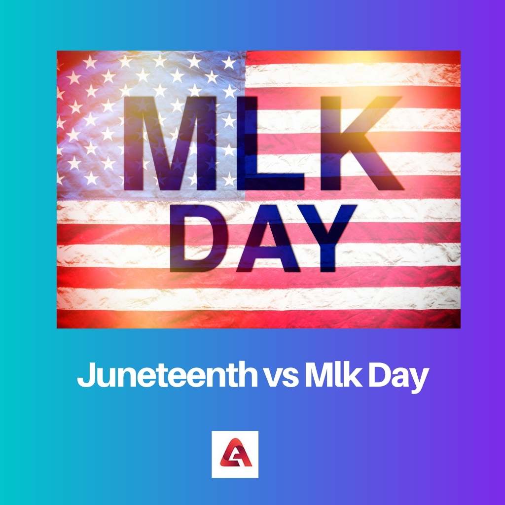 Juneteenth vs Mlk Day