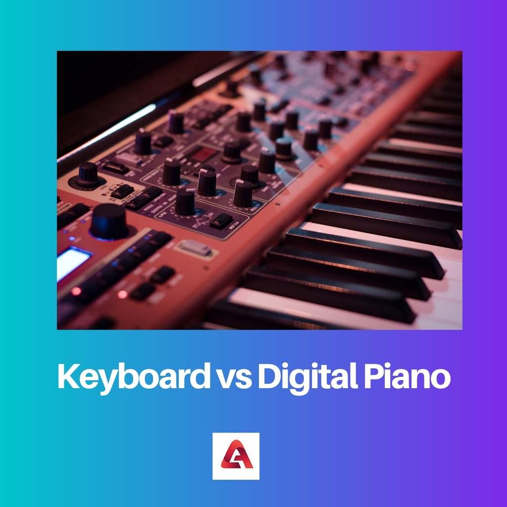 Keyboard vs Digital Piano