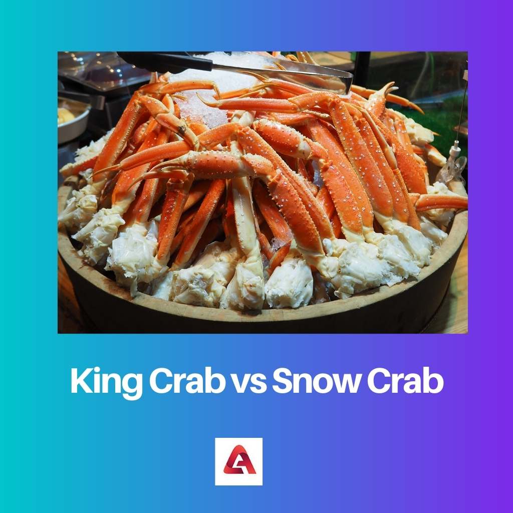 King Crab vs Snow Crab