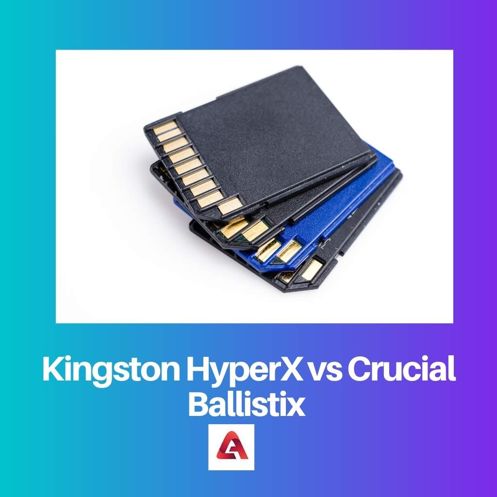 Kingston HyperX vs Crucial Ballistix