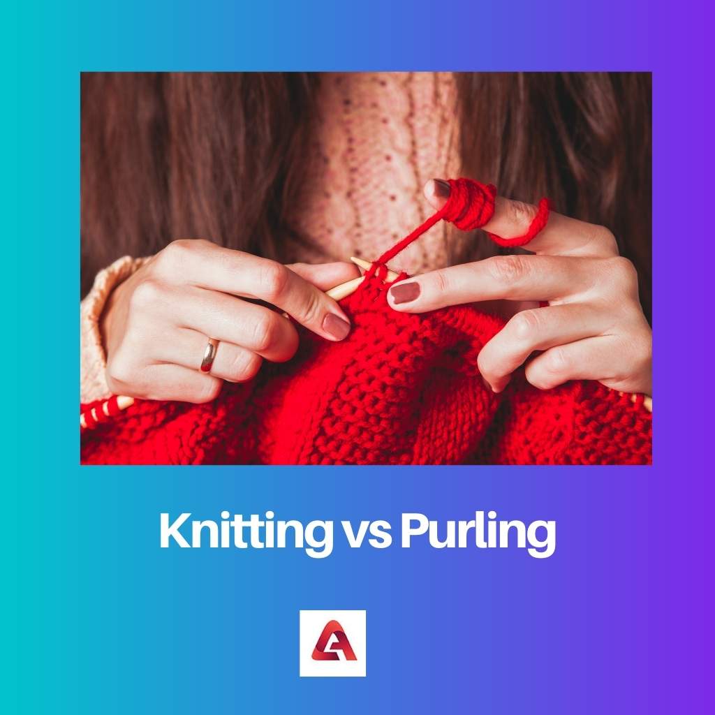 Knitting vs Purling