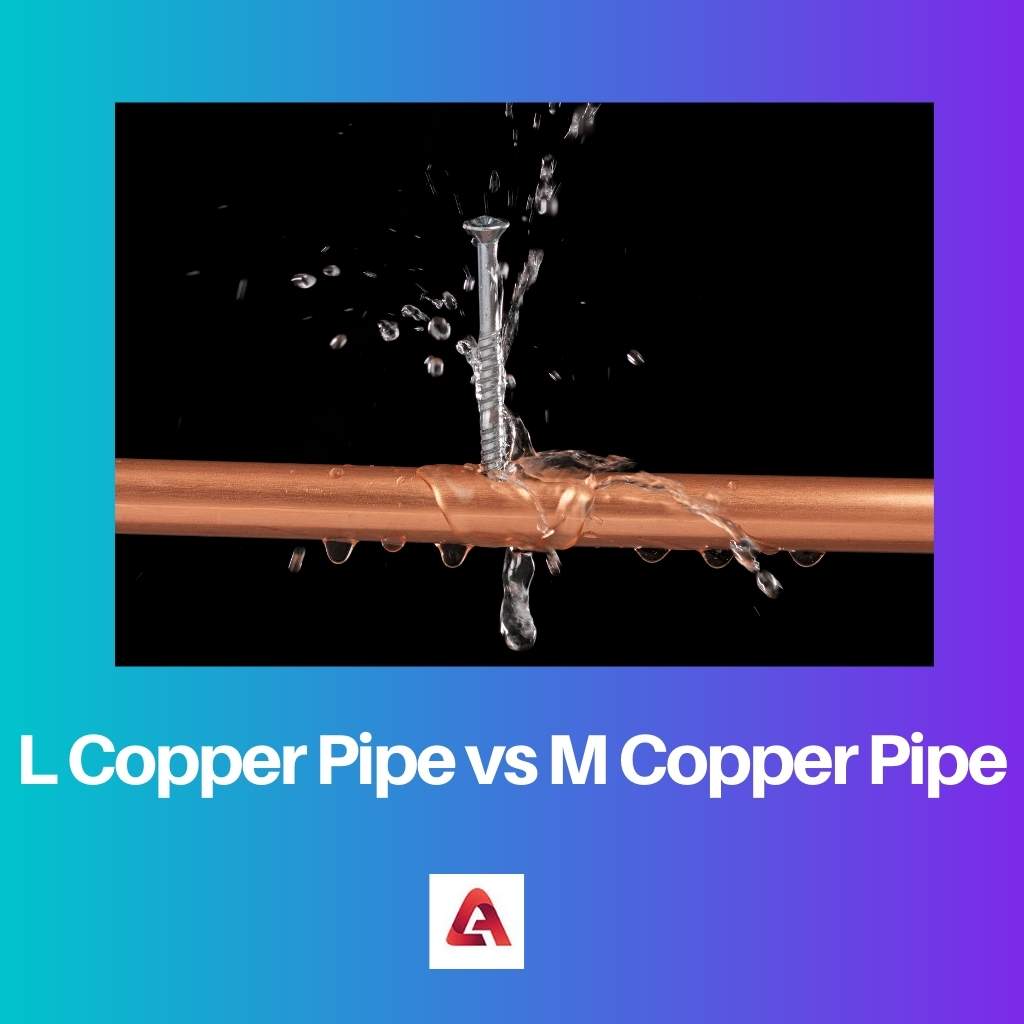 L Copper Pipe vs M Copper Pipe