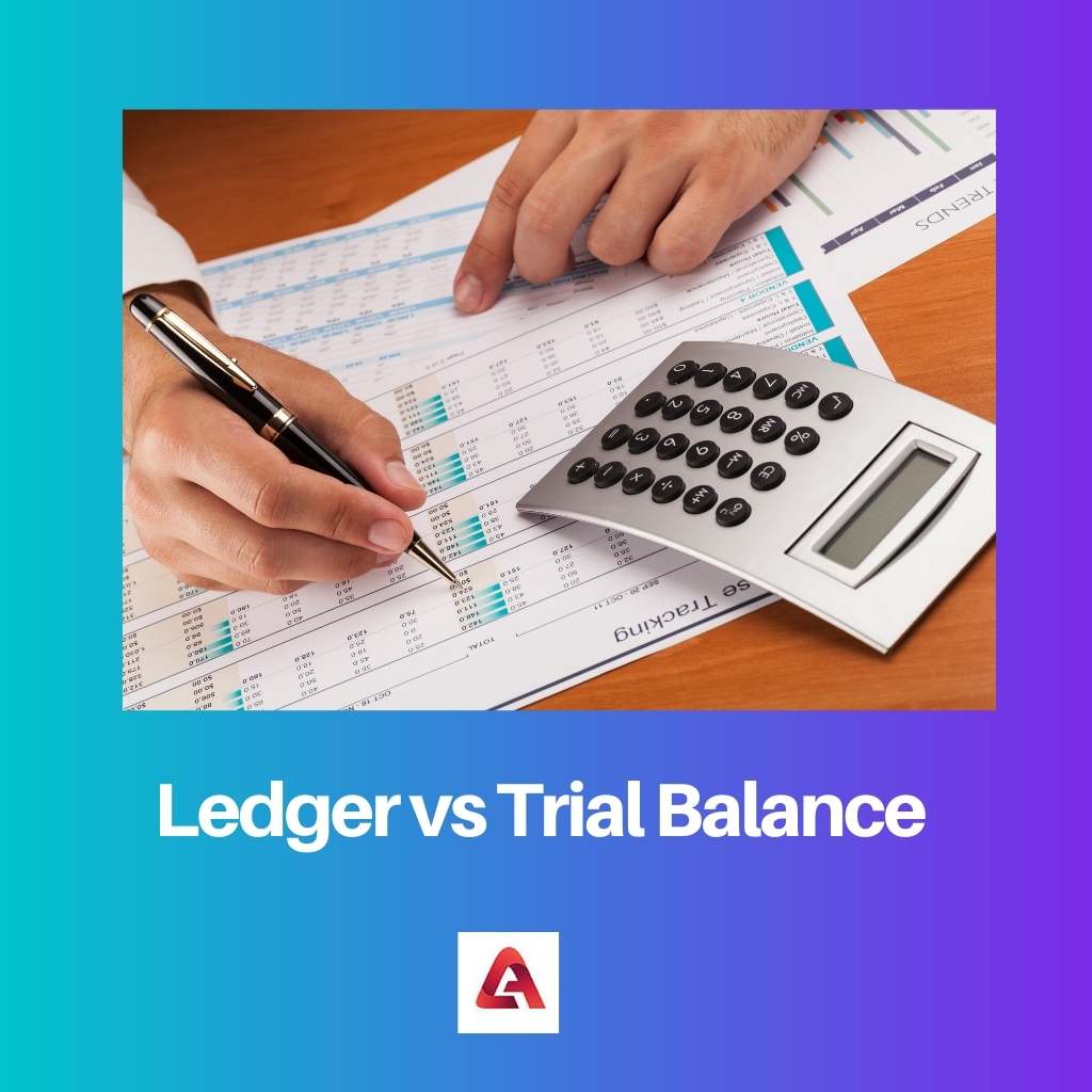 Ledger vs Trial Balance