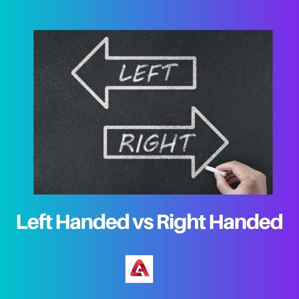 Left Handed vs Right Handed