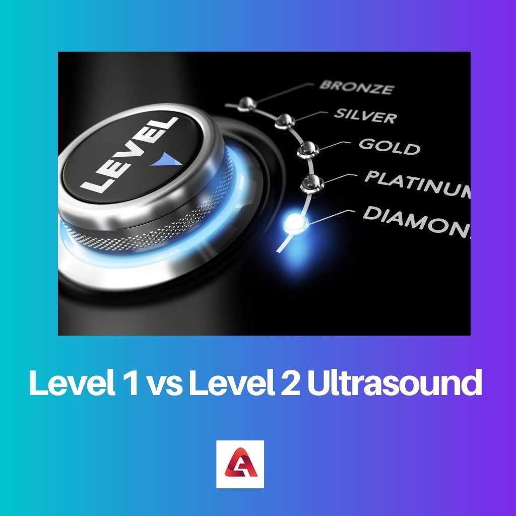 Level 1 vs Level 2 Ultrasound