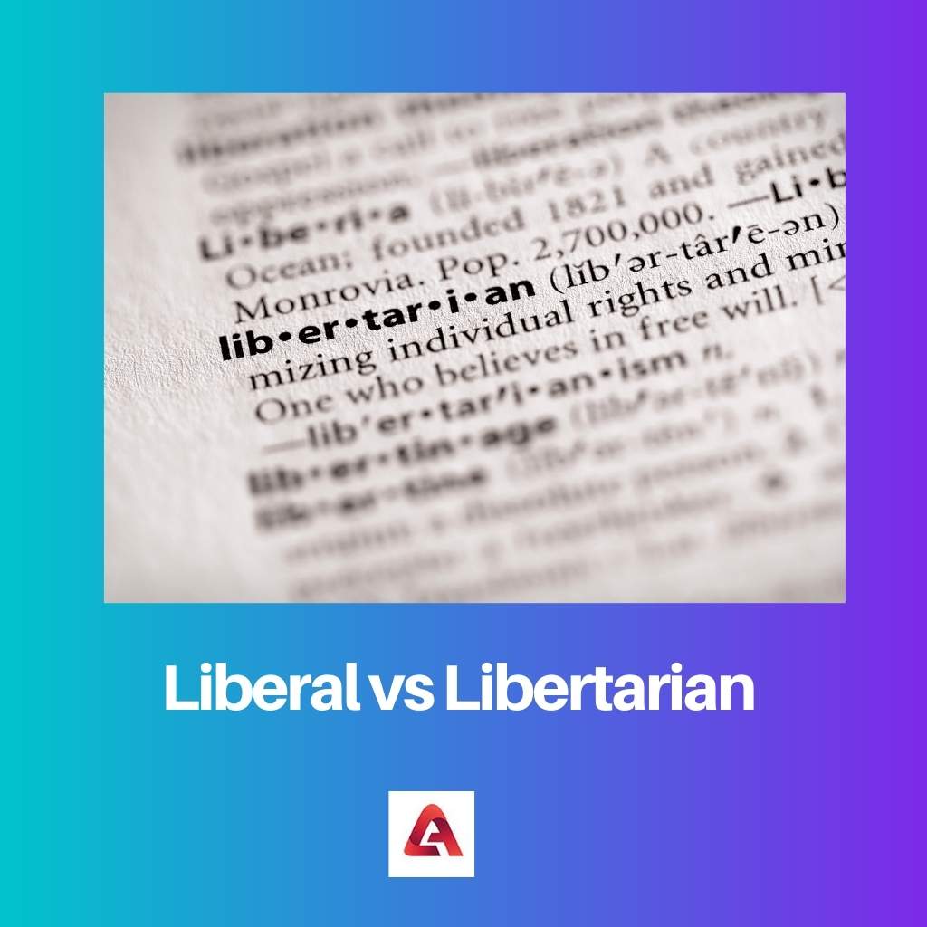 Liberal vs Libertarian