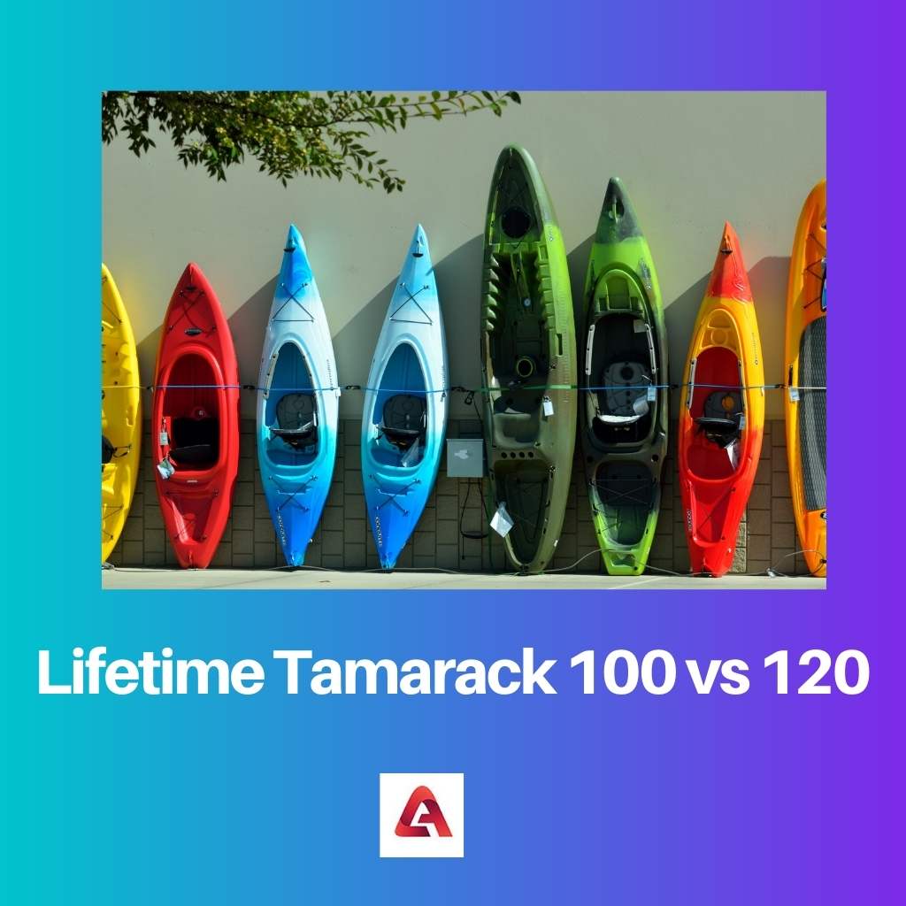 Lifetime Tamarack 100 vs 120